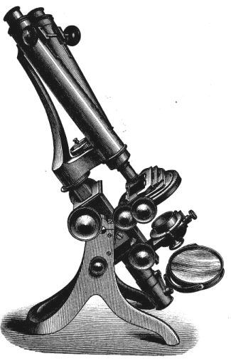 Mikroskop von M. Swift aus der 'Messingzeit'
